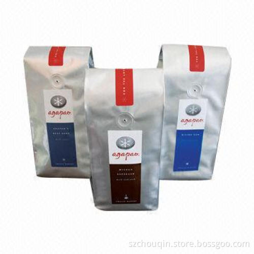 Paper Coffee Pouches, Various Color Printings, Popular Design